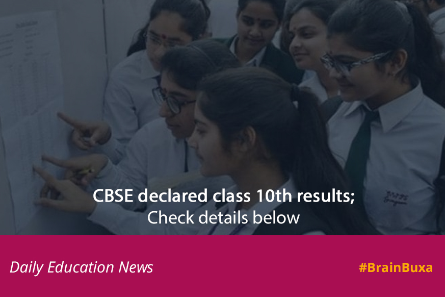 Image of CBSE declared class 10th results; Check details below | Education News Photo