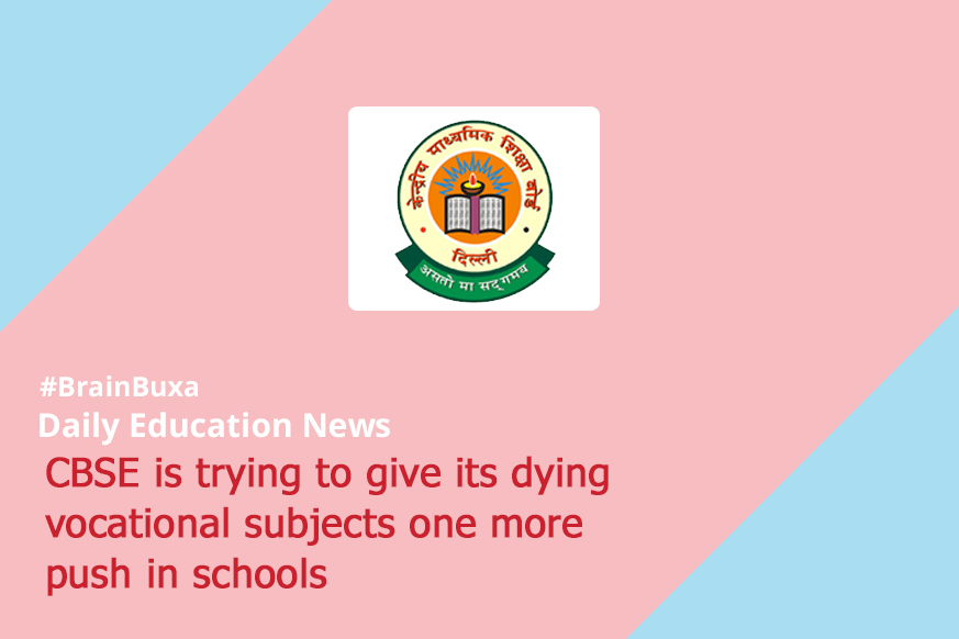 Image of CBSE is trying to give its dying vocational subjects one more push in schools | Education News Photo