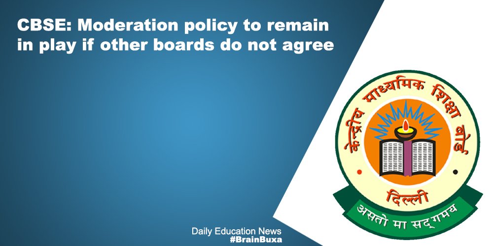 CBSE: Moderation policy to remain in play if other boards do not agree