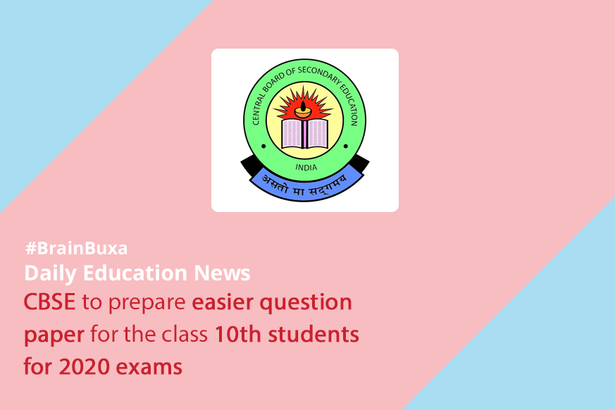 Image of CBSE to prepare easier question paper for the class 10th students for 2020 exams | Education News Photo