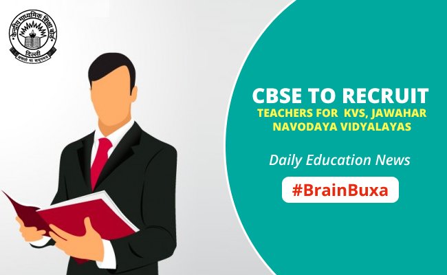 Image of CBSE to recruit teachers for KVs, Jawahar Navodaya Vidyalayas | Education News Photo