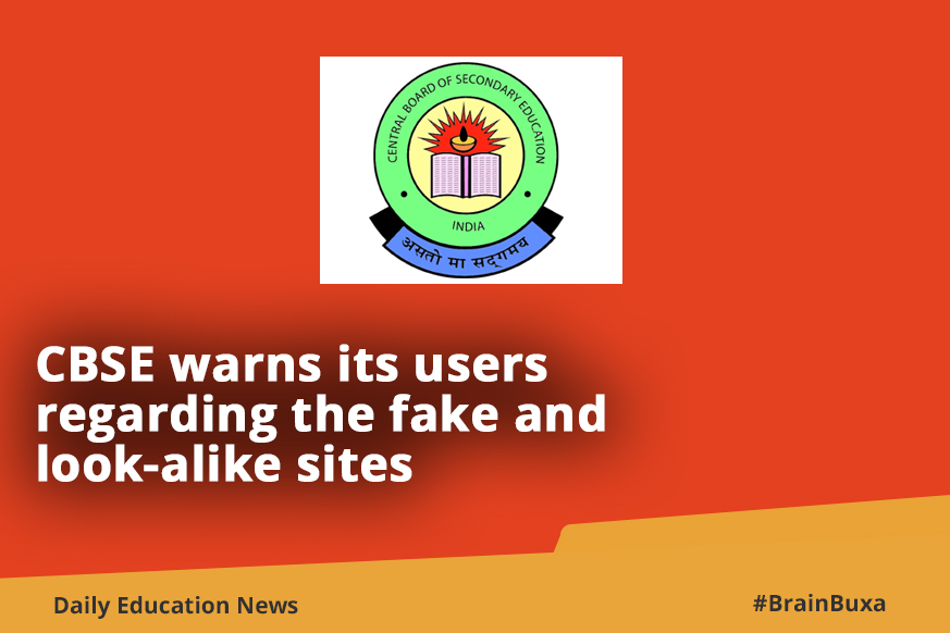 CBSE warns its users regarding the fake and look-alike sites