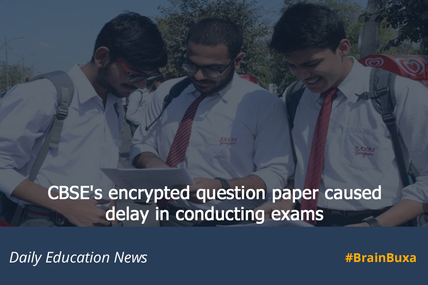 Image of CBSE's encrypted question paper caused delay in conducting exams | Education News Photo