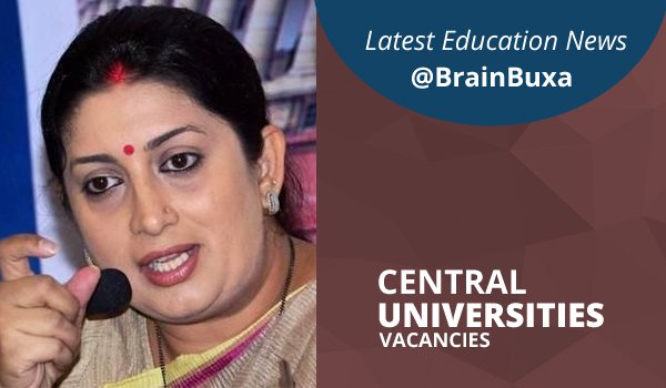 Central Universities Vacancies