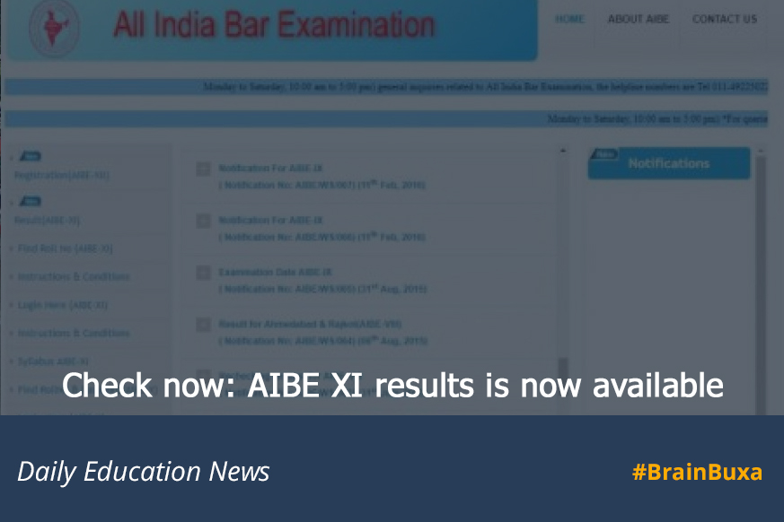 Check now: AIBE XI results is now available