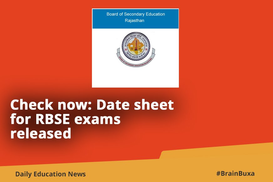 Check now: Date sheet for RBSE exams released