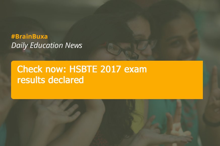 Check now: HSBTE 2017 exam results declared