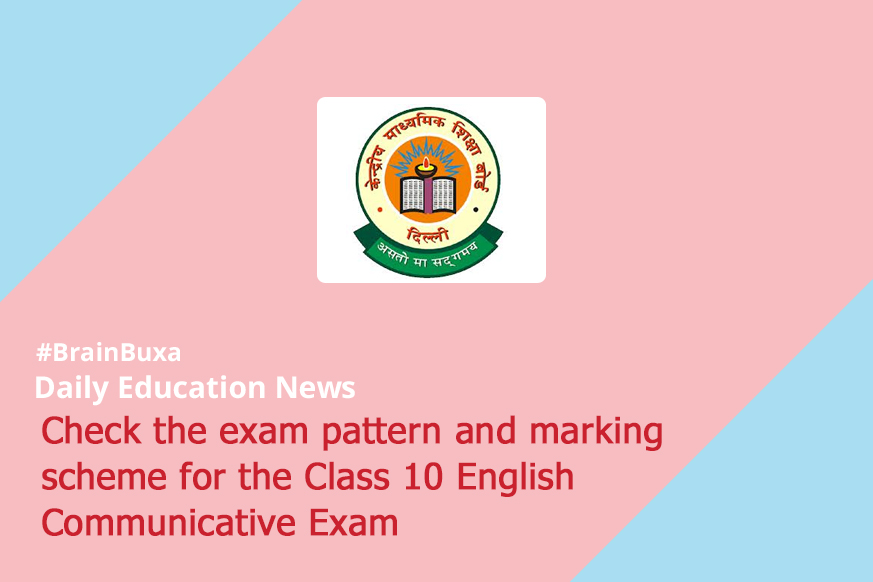 Check the exam pattern and marking scheme for the Class 10 English Communicative Exam