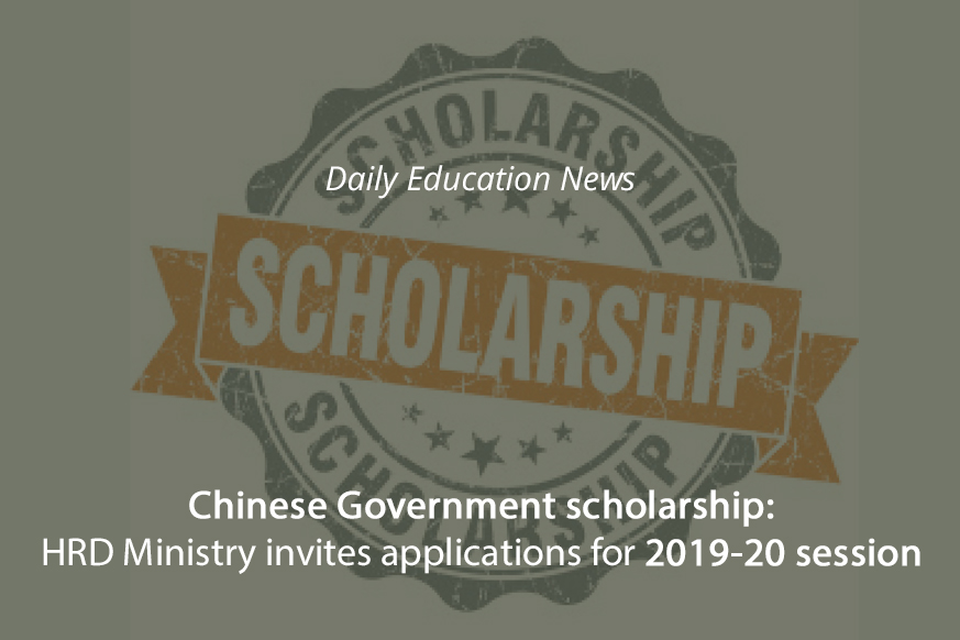 Image of Chinese Government scholarship: HRD Ministry invites applications for 2019-20 session | Education News Photo