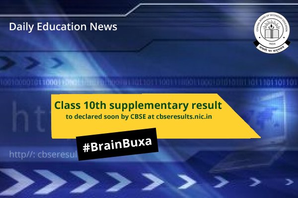 Class 10th Supplementary Result to Declared Soon by CBSE at cbseresults.nic.in