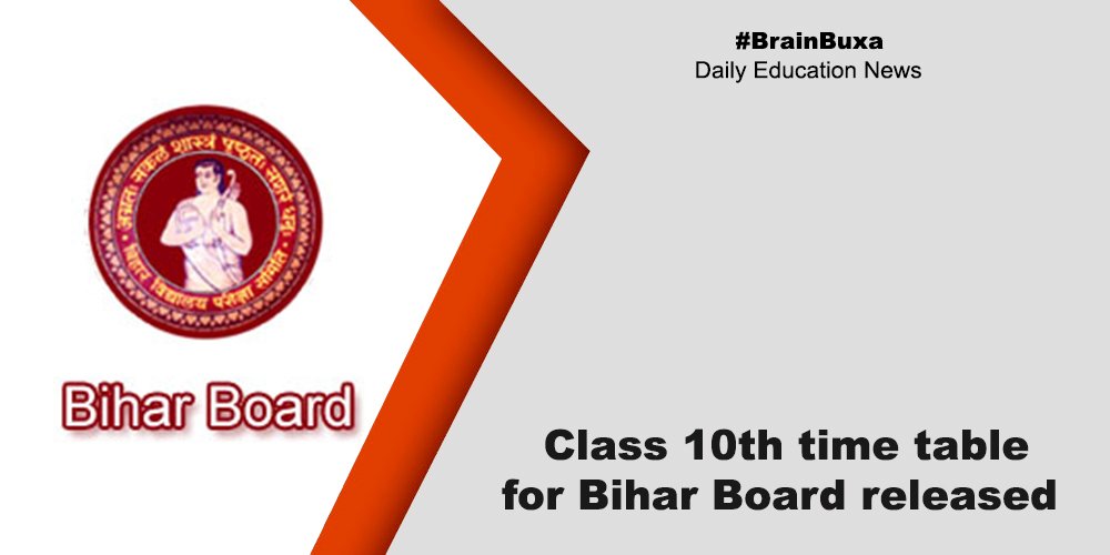 Image of Class 10th time table for Bihar Board released | Education News Photo