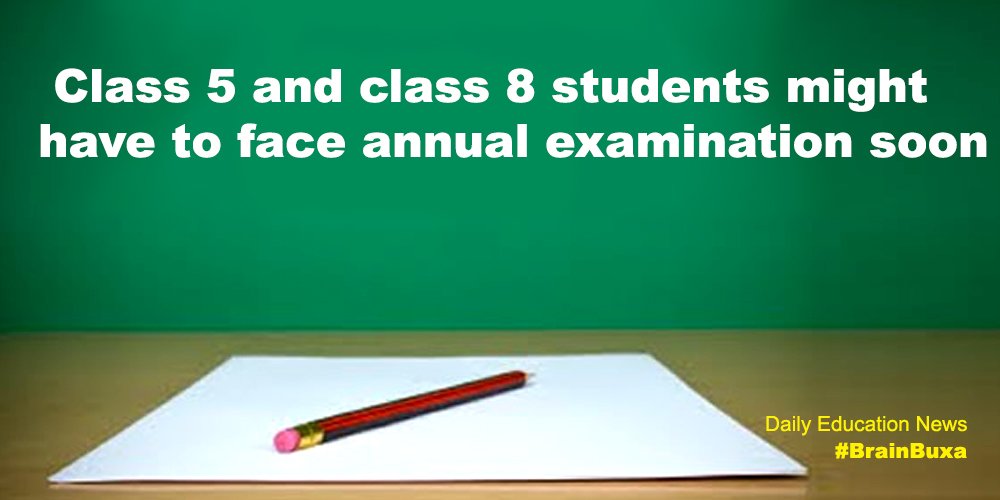 Class 5 and class 8 students might have to face annual examination soon