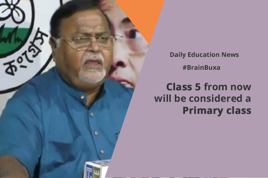 Class 5 from now will be considered a Primary class