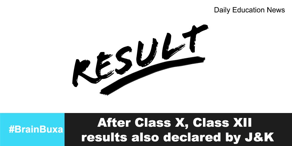 After Class X, Class XII results also declared by J&K 