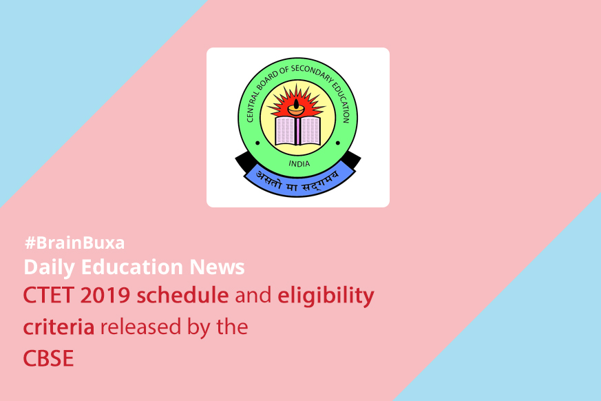 Image of CTET 2019 schedule and eligibility criteria released by the CBSE | Education News Photo