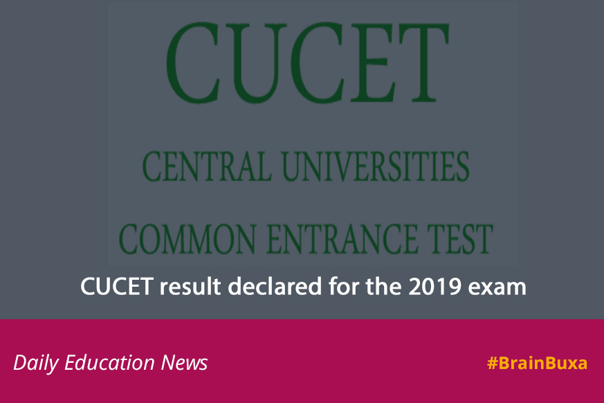 Image of CUCET result declared for the 2019 exam | Education News Photo