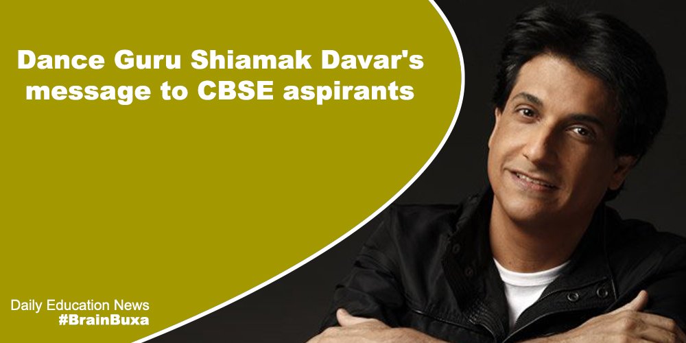 Image of Dance Guru Shiamak Davar's message to CBSE aspirants | Education News Photo