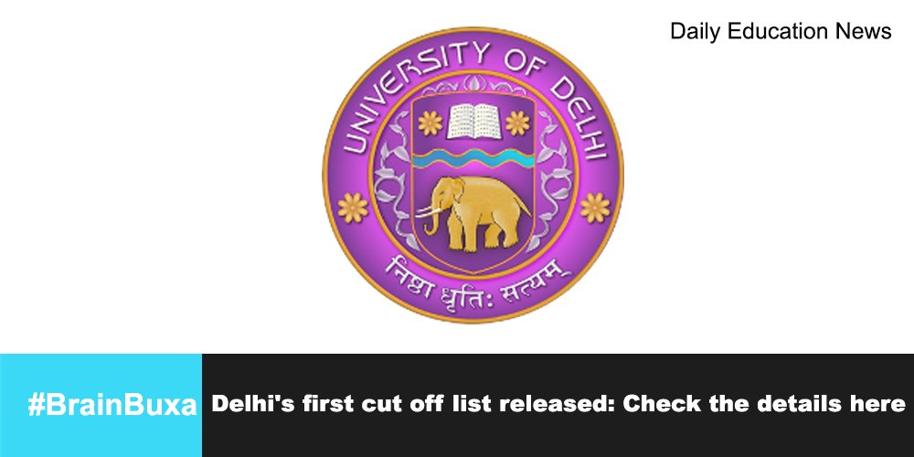 Delhi's first cut off list released: Check the details here