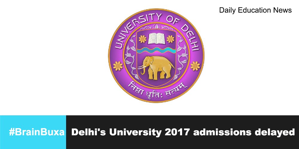 Image of Delhi's University 2017 admissions delayed | Education News Photo