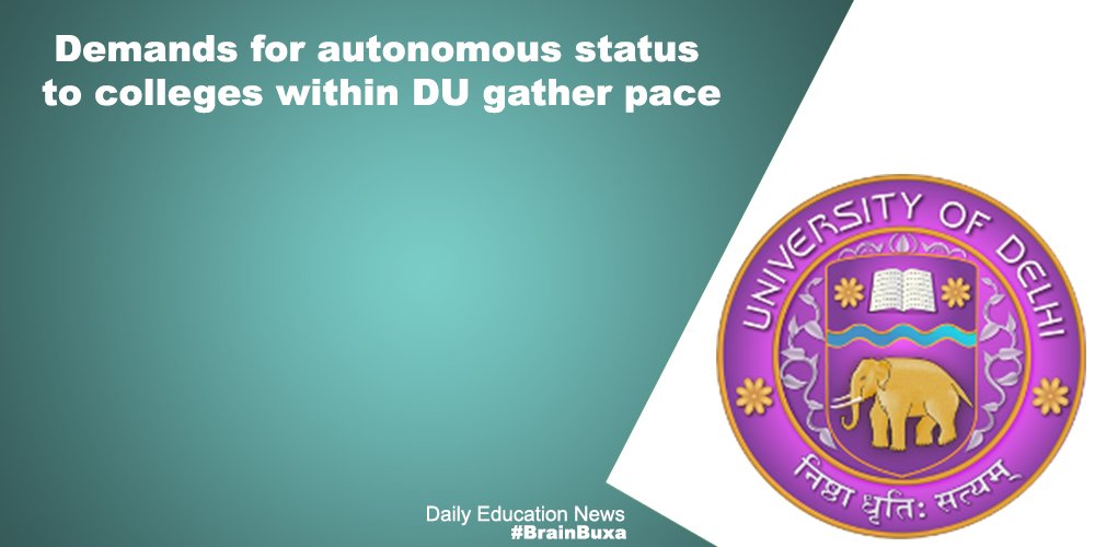 Demands for autonomous status to colleges within DU gather pace