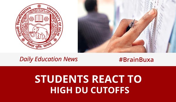 Students react to high DU cutoffs