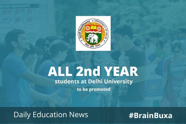 All 2nd year students at Delhi University to be promoted