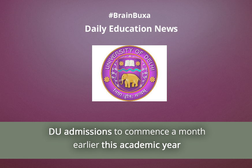 DU admissions to commence a month earlier this academic year