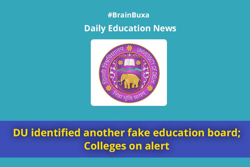 DU identified another fake education board; Colleges on alert