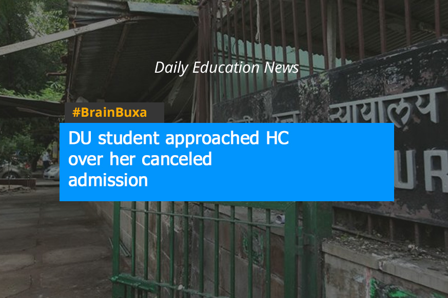 Image of DU student approached HC over her canceled admission | Education News Photo