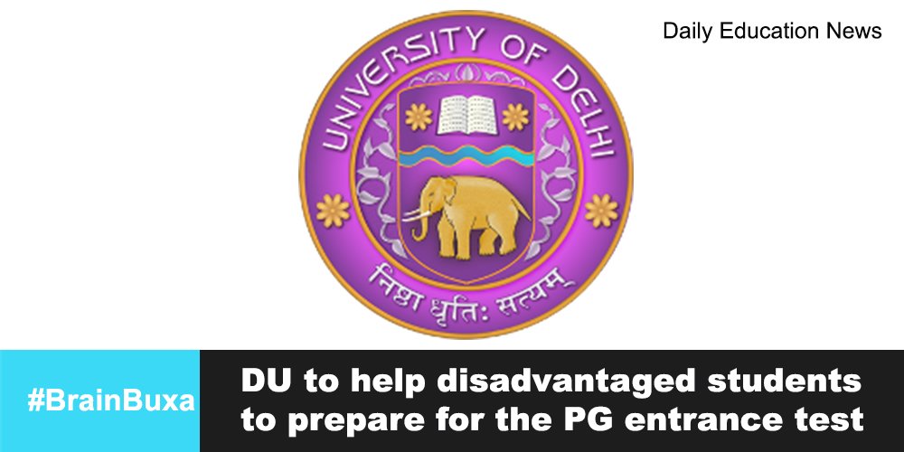 DU to help disadvantaged students to prepare for the PG entrance test