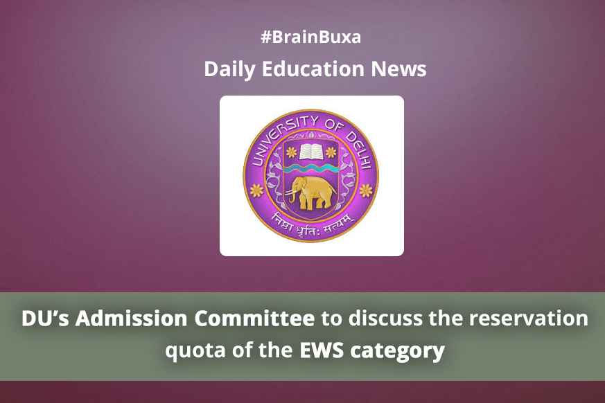 Image of DU’s Admission Committee to discuss the reservation quota of the EWS category | Education News Photo