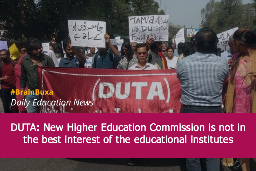 DUTA: New Higher Education Commission is not in the best interest of the educational institutes