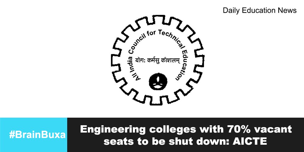 Engineering colleges with 70% vacant seats to be shut down: AICTE