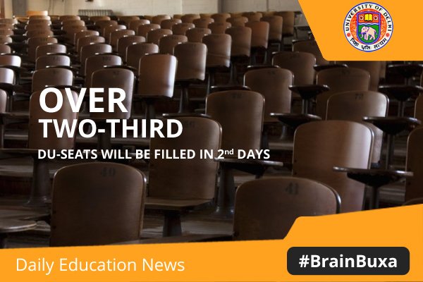 Over two-third DU seats will be filled in 2 days