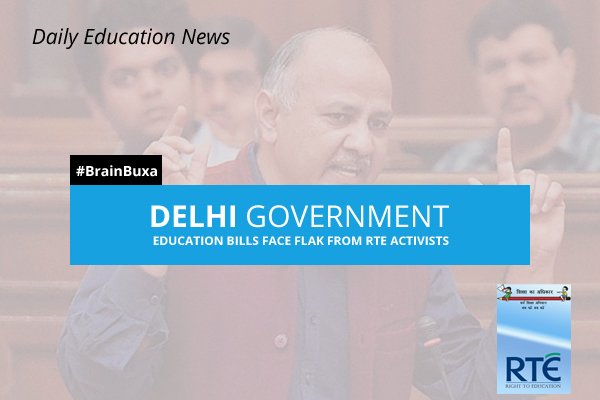 Delhi Government education bills face flak from RTE activists