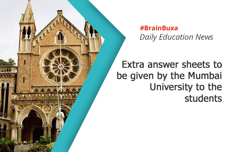 Extra answer sheets to be given by the Mumbai University to the students