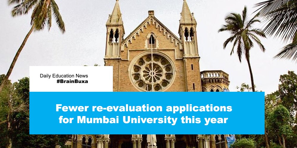 Image of Fewer re-evaluation applications for Mumbai University this year | Education News Photo