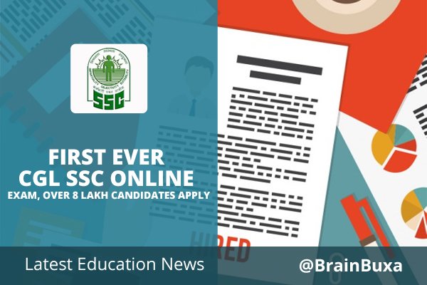 First Ever CGL SSC Online Exam, Over 8 Lakh Candidates Apply