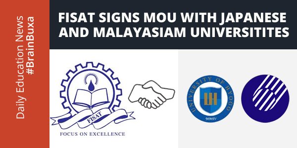 FISAT signs MoU with Japanese and Malayasiam Universities