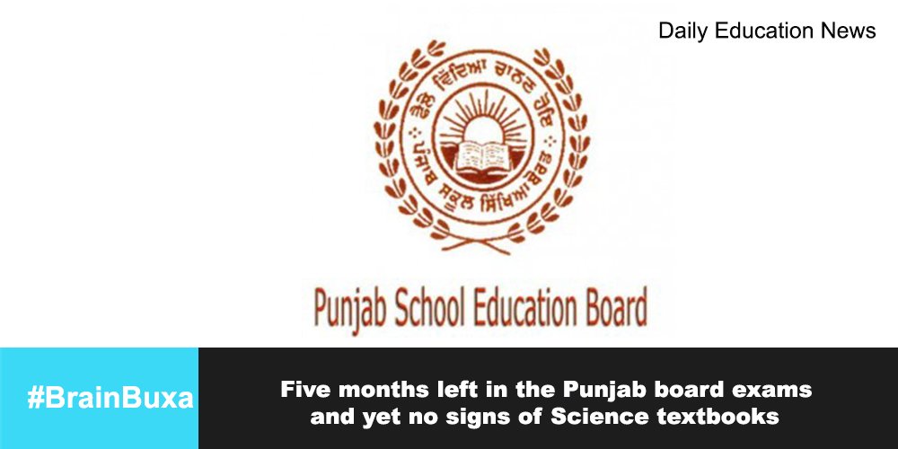 Five months left in the Punjab board exams and yet no signs of Science textbooks