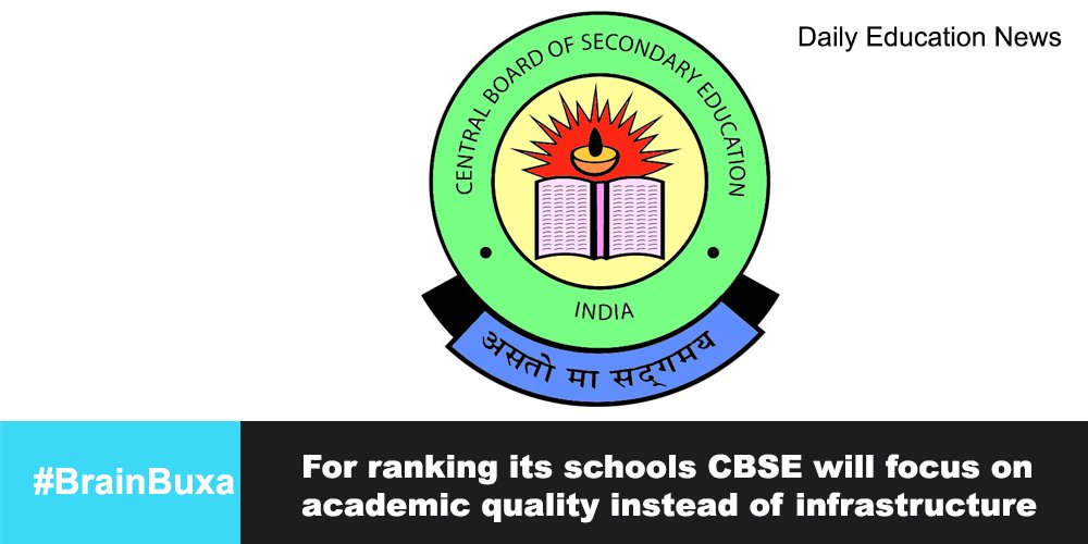 Image of For ranking its schools CBSE will focus on academic quality instead of infrastructure  | Education News Photo