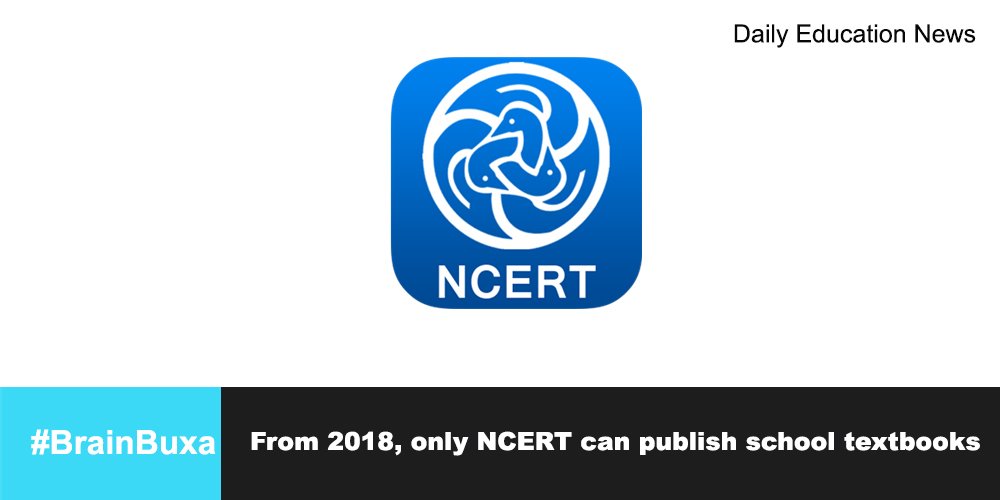 From 2018, only NCERT can publish school textbooks