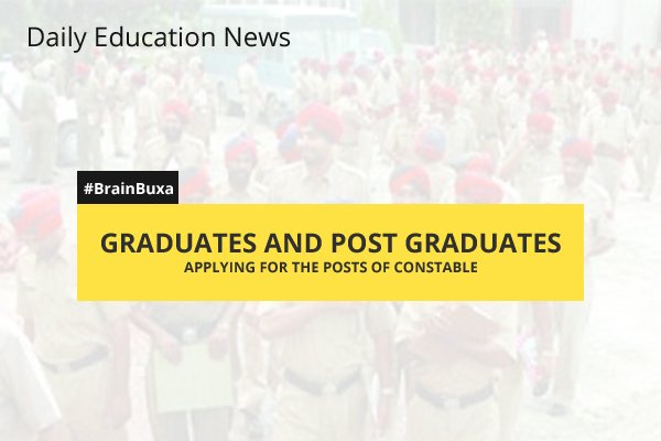 Graduates and Post Graduates Applying for the Posts of Constable