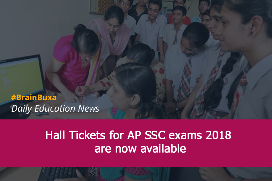 Hall Tickets for AP SSC exams 2018 are now available