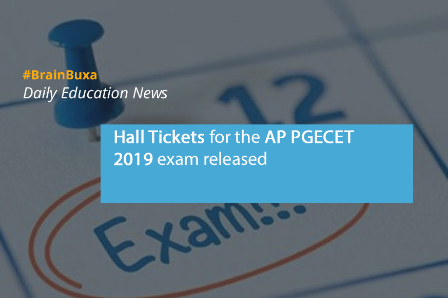 Image of Hall Tickets for the AP PGECET 2019 exam released | Education News Photo