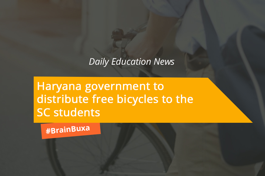 Haryana government to distribute free bicycles to the SC students