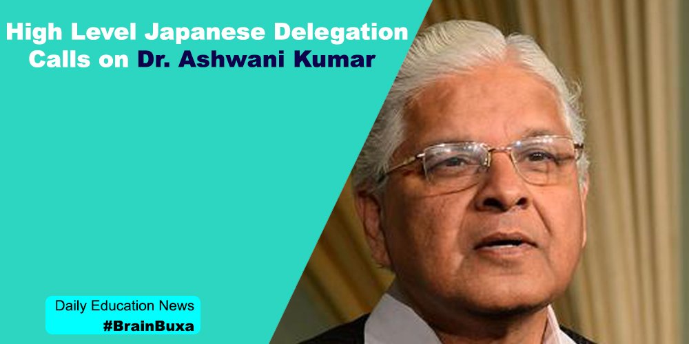 High Level Japanese Delegation Calls on Dr. Ashwani Kumar