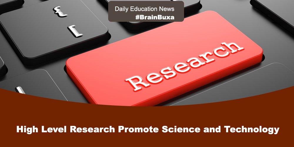  High Level Research Promote Science and Technology