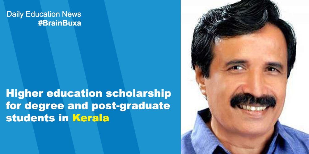 Higher education scholarship for degree and post-graduate students in Kerala