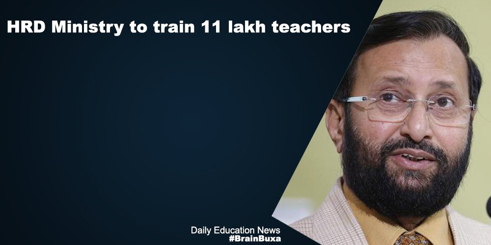 HRD Ministry to train 11 lakh teachers